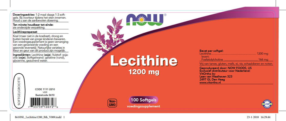 Lecithine 1200 mg