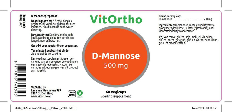 D-Mannose 500 mg