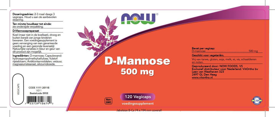 D-Mannose 500 mg