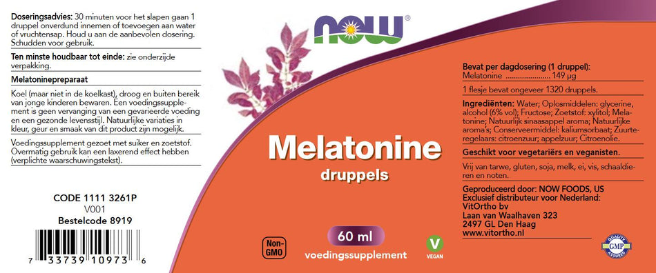 Melatonine druppels