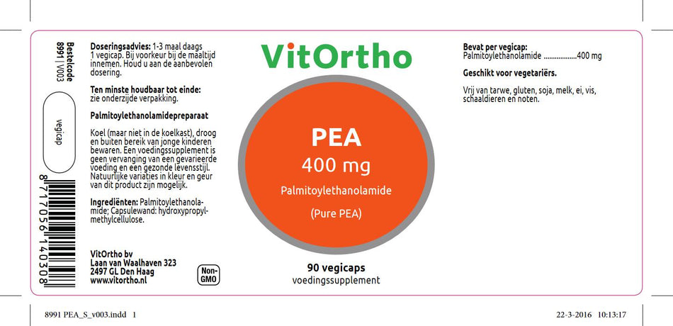 Erbse 400 mg Palmitoylethanolamid (reine Erbse)