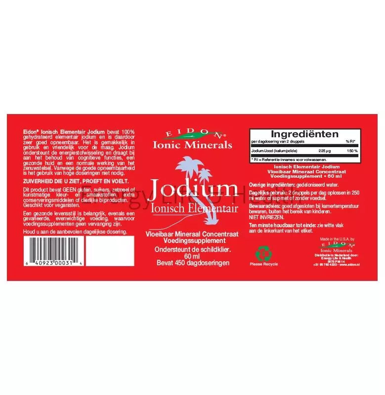 Ionisch Elementair Jodium