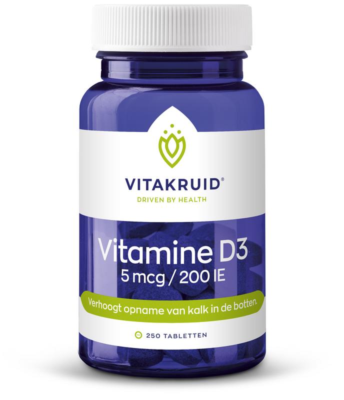 Vitamine D3 5 mcg / 200 IE