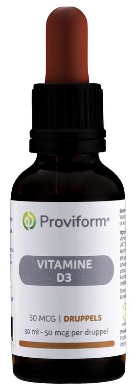 Vitamine D3 - 50 mcg druppels